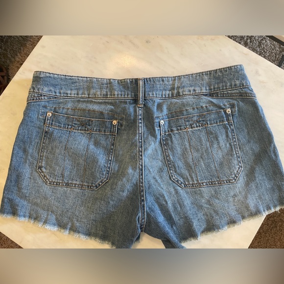 NWOT Pilcro Wanderer Denim Shorts Size 31 - Picture 2 of 4